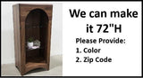 Bookcase - Amish Handmade Bookshelf - Farmhouse - Organizer - Cupboard - Wooden - Rustic - Case Goods - Home - Multipurpose Cabinet -Shelves