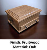 X-Large Amish Handmade Jewelry Box - Storage Box - Jewelry Organizer - Rustic - Keepsake Box - Jewelry Box with Drawer - Exquisite - Display