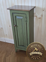 Pantry Cabinet - Amish Furniture - Primitive Jelly Cabinet - Rustic Chimney Cabinet - Home Décor- Amish Handmade- Primitive- Rustic Cupboard