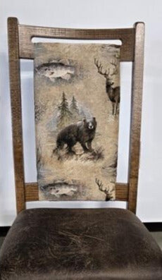 Dining Chairs Farmhouse Furniture Rustic Chair Vintage Cushions Upholstered Backrest Chair For Living Room Furniture Handmade Amish