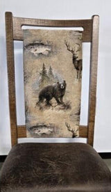 Dining Chairs Farmhouse Furniture Rustic Chair Vintage Cushions Upholstered Backrest Chair For Living Room Furniture Handmade Amish