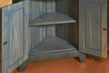 Corner Cabinet - Multipurpose Amish Handmade Large Cabinet - Farmhouse - Primitive Jelly Cabinet - Cupboard - Storage - Case Goods - Home