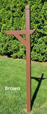 Post For Mailbox in Multi Colors, Premium Wood, Southern Pine Treated, Fits All of Our Mailboxes - Unique Mailboxes