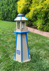 Solar Lighthouse Amish Made - Poly
