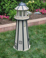 Solar Lighthouse Amish Made  - Poly