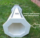 Lighthouse Solar Poly Made - Garden Decor - Garden Decoration