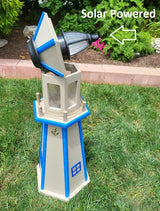 Solar Lighthouse Amish Made - Poly