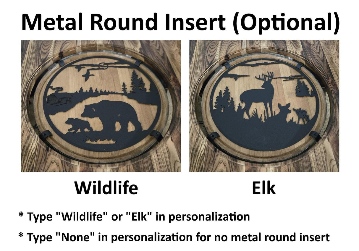 Barrel Bar Table - Amish Handmade - Counter Table - Bar Chairs - Farmhouse Furniture - Swivel Chairs - Bar Table - Whiskey Barrel - Rustic