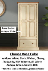 Amish Handmade Multipurpose Cabinet - Large Cabinet - Cabinet with Drawer - Farmhouse -Organizer- Storage - Rustic - Case Goods - Home Decor