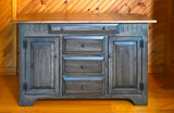 Kitchen Island - Amish Handmade - Multipurpose Cabinet - Primitive - Storage - Kitchen Cabinet - Rustic- Case Goods - Home - Fully Assembled
