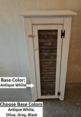 Rustic Cupboard - Amish Handmade - Pantry Cabinet - Kitchen - Fully Assembled - Primitive Jelly Cabinet - Rustic Chimney Cabinet -Home Décor