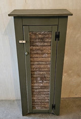 Rustic Cupboard - Amish Handmade - Pantry Cabinet - Kitchen - Fully Assembled - Primitive Jelly Cabinet - Rustic Chimney Cabinet -Home Décor
