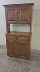 Amish Handmade Pantry Cabinet - Hutch Cabinet - Farmhouse - Kitchen Cabinet -Multipurpose - Cupboard - Storage - Rustic - Case Goods - Home