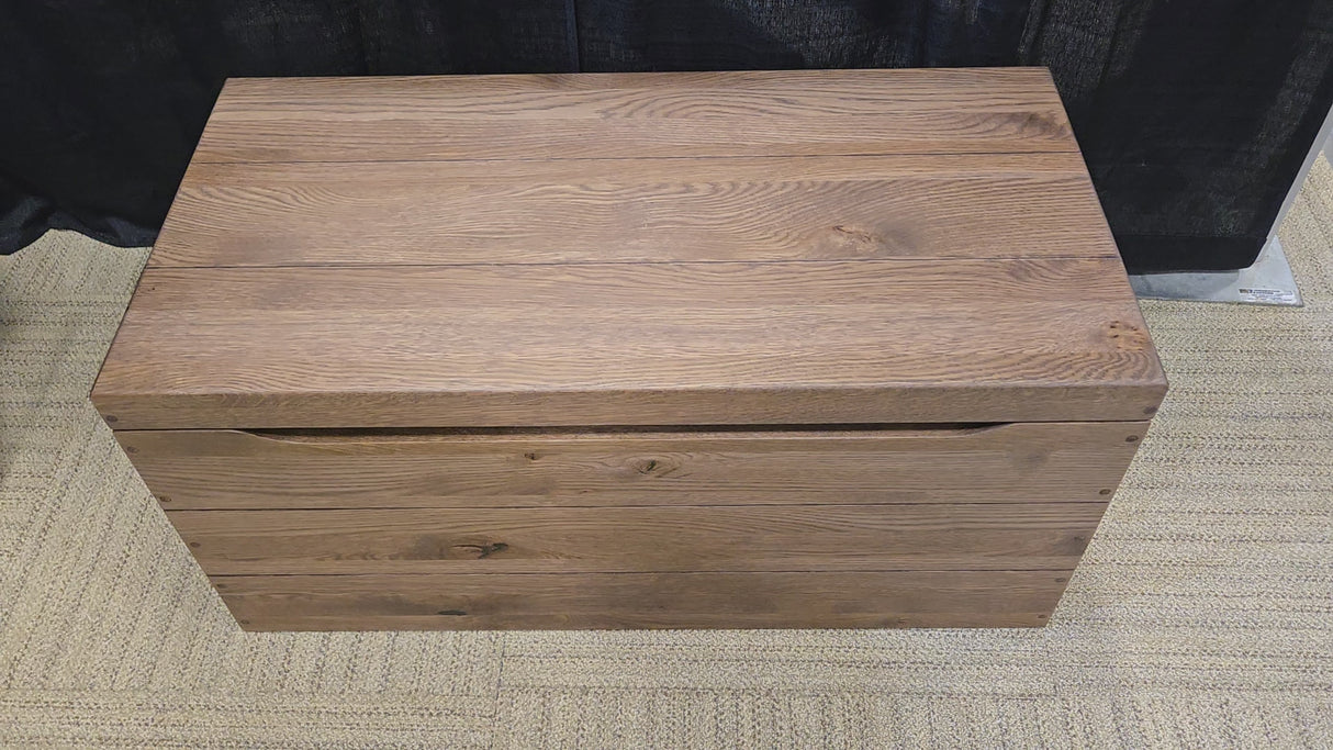 Amish Handmade Trunk - Toy Box -  Storage Box - Vintage Chest Box - Rustic - Keepsake Box - Antique - Hope Chest - Blanket Chest - Hobby Box