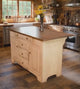 Kitchen Island - Amish Handmade - Multipurpose Cabinet - Primitive - Storage - Amish Furniture- Rustic- Case Goods - Home - Fully Assembled