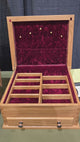 X-Large Amish Handmade Jewelry Box - Storage Box - Jewelry Organizer - Rustic - Keepsake Box - Jewelry Box with Drawer - Exquisite - Display