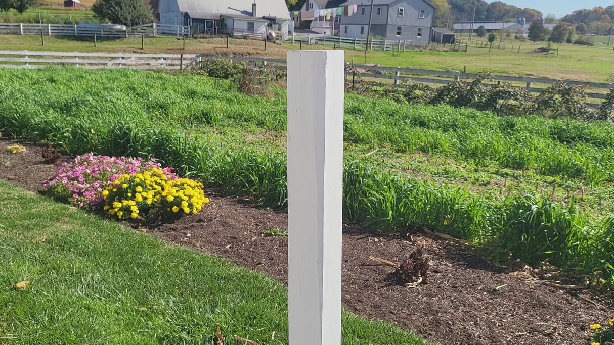 Wooden Post, Color Options Amish Painted, Made of Yellow Pine, Size Options, Pressure-treated Post.