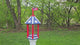 Amish Handmade Birdhouse, Bird Feeder, Independence Day Special! 250th Anniversary, Gifts for Bird Lovers, Yard Decor