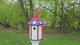 Amish Handmade Birdhouse, Bird Feeder, Independence Day Special! 250th Anniversary, Gifts for Bird Lovers, Yard Decor