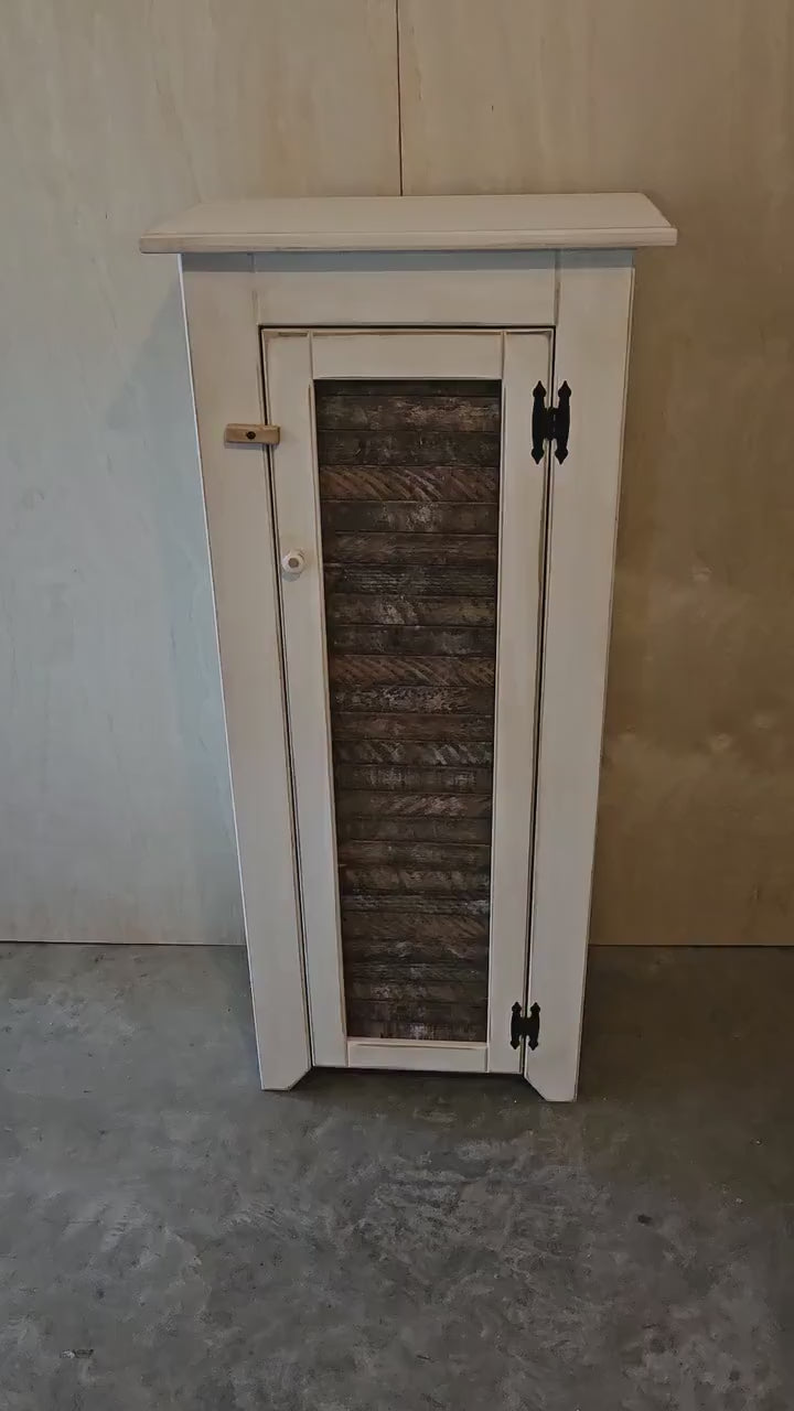 Rustic Cupboard - Amish Handmade - Pantry Cabinet - Kitchen - Amish Furniture - Primitive Jelly Cabinet - Rustic Chimney Cabinet -Home Décor