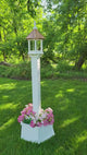 Amish Handmade Copper Roof Bird Feeder - Vinyl - Bird Lovers - Weather-Resistant - Poly