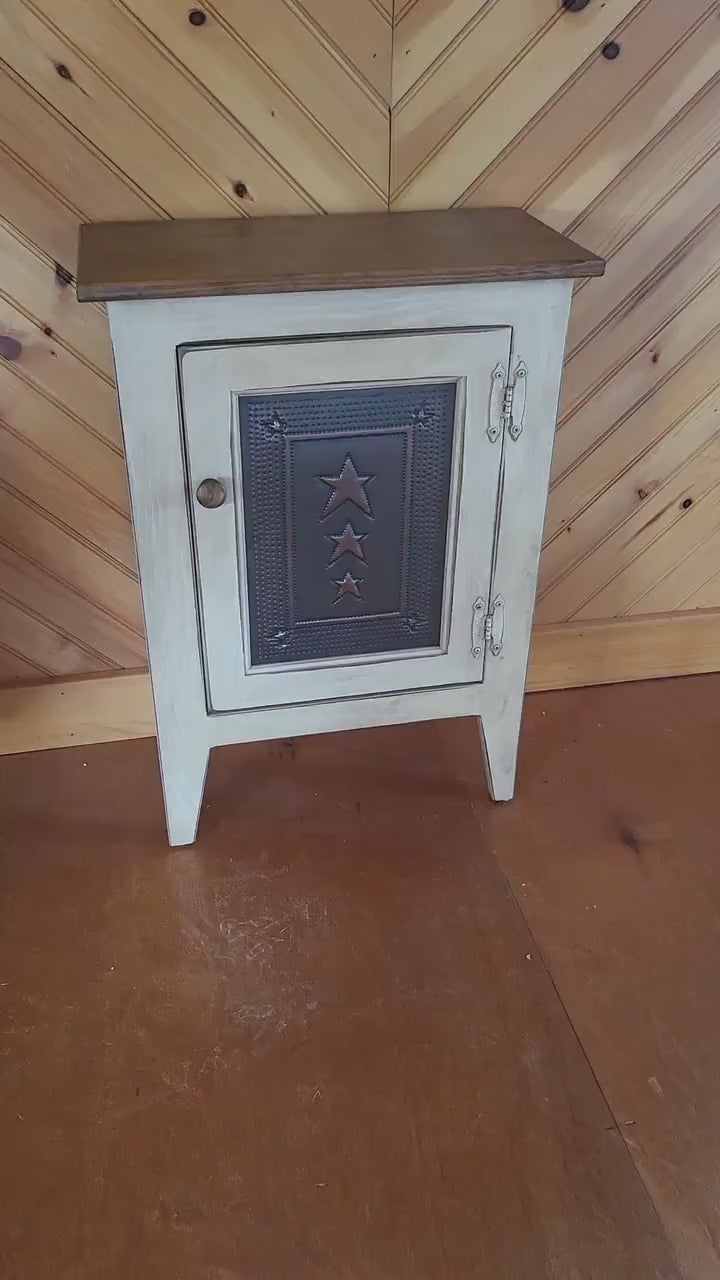 Rustic Cabinet - Amish Furniture - Nightstand - Primitive Cabinet - Home Décor - Handmade - Fireplace Cabinet - Bathroom Cabinet - Case Good