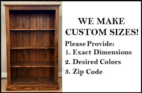 Bookshelf Amish Handmade Furniture Rustic Bookcase Organizer Shelf Bookcase Decor Home Furniture Rustic Book Shelf Unique Furniture Antique