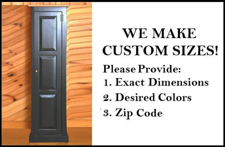 Amish Handmade Pantry Cabinet - Large Jelly Cabinet - Multipurpose Cabinet - Farmhouse - Cupboard- Amish Furniture- Rustic- Case Goods- Home