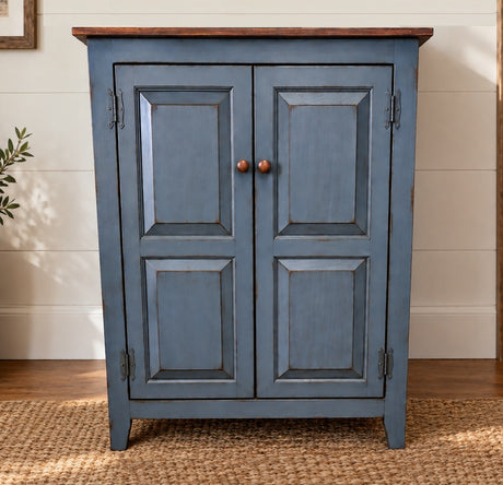 Furniture Farmhouse Cabinet Wooden Hall Cabinet 2 Door Cabinet Primitive Cabinet Handmade Buffet Cabinet Home Decor Vintage Jelly Cupboard