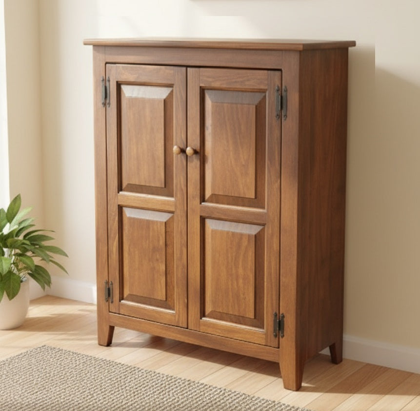 Furniture Farmhouse Cabinet Wooden Hall Cabinet 2 Door Cabinet Primitive Cabinet Handmade Buffet Cabinet Home Decor Vintage Jelly Cupboard